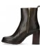 Fred de la Bretoniere  Ankle Boot Shiny Nappa Leather Dark Green (7003)